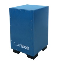 Clapbox Blue Cajon CB40 Oak Wood - Adjustable Snare Cajon