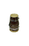 Dholak with metal hooks