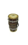 Dholak with metal hooks