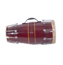 Dholki with metal hooks