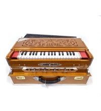 S.K. Music 3 Reed Scale Change Harmonium