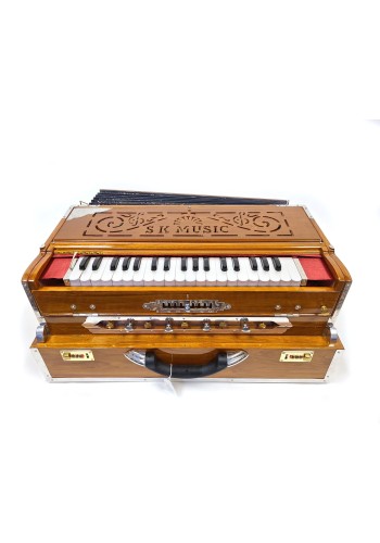 S.K. Music 3 Reed Scale Change Harmonium