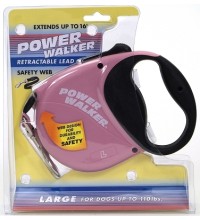 8701 Power Walker Retractable Lead- Pink