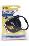 8702 Power Walker Retractable Lead Black