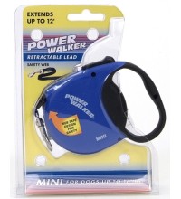 8702 Power Walker Retractable Lead Blue