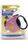 8702 Power Walker Retractable Lead Pink