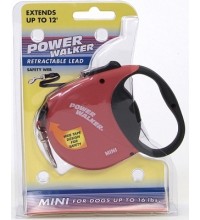 8702 Power Walker Retractable Lead Red