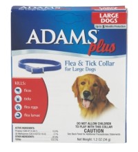 Adams Plus Fandamp;T Collar Lg Dog