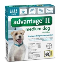 Advantage Ii Medium Dog