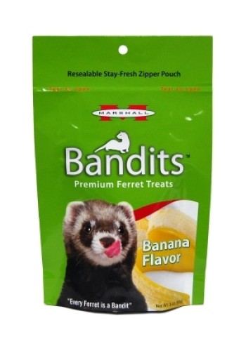 Bandit Ferret Treats Banana