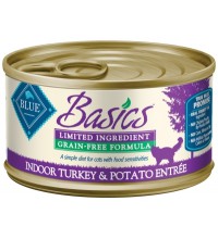 Basic Grain Free Turkey Indoor Cat