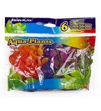 Betta Plastic Plants Color 6Pc