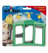 Bird Activitoy Fun House Mirror