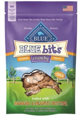 Blue Bits Crunchy Treats - Banana/Butter