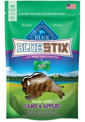 Blue Stix Mini Moist Treats - Lamb/Apples