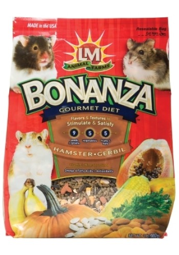 Bonanza Hamster/Gerbil 2Lb