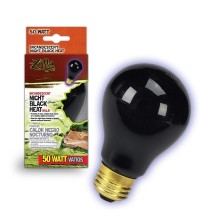 Bulb Night Black Inc 50W Boxed