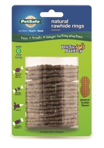 Busy Buddy Pb Rawhide Ring