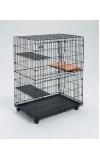 Cat Playpen With 3 Shelves And Bed