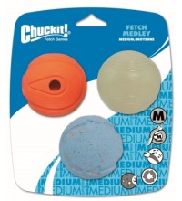 Chuckit! Fetch Medley Med 3Ast