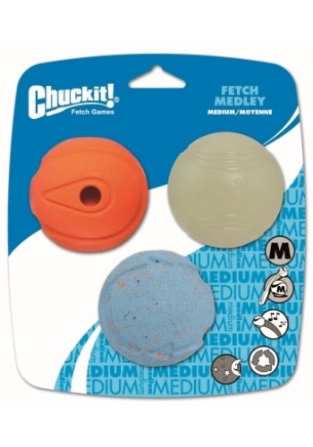 Chuckit! Fetch Medley Med 3Ast