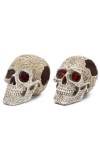 Deco Skull W/ Jewel Eyes 5andquot;