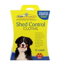 Dog Shed Control Cloths 12Ct