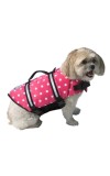 Doggy Lifejacket Pink Polkadot