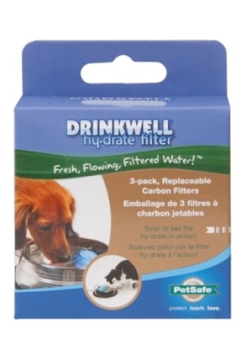 Drinkwell Hydrate H2O Filt 3Pk