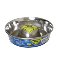 Durapet Stainless Steel Slow Feed Dish