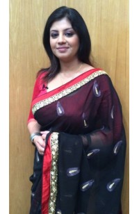 Stainless Steel W/Brushed Steel and Black Accents