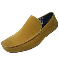 Amali Dade Mustard Casual Microfiber Loafer