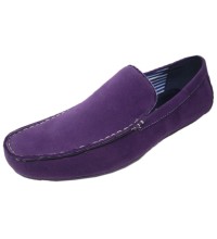 Amali Dade Purple Casual Microfiber Loafer