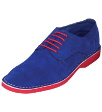 Amali Style 1807 Royal Faux Suede Oxford