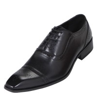 Amali Style 1827 Classic Black Cap Toe Oxford