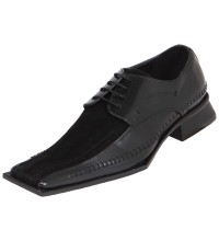 Amali Style 2768 Black Oxford Square Toe SALE