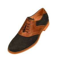 Amali Style Durand in Navy Saddle Shoe