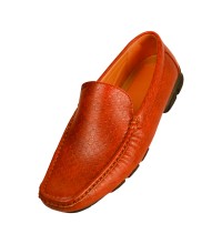 Amali Style Redington in Embossed Rust