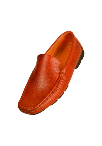 Amali Style Redington in Embossed Rust