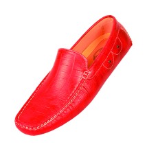 Amali Style Sonn in Red Croc Print