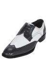 Bolano Elwyn Two Tone Grey andamp; White Wingtip