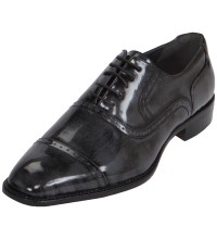 Bolano Grato Classic Smooth Grey Dress Shoe