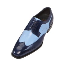 Bolano Nia Two Tone French Blue andamp; Navy Oxfor