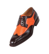 Bolano Nia Two Tone Orange andamp; Brown Oxford