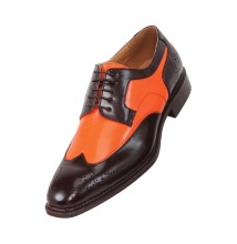 Bolano Nia Two Tone Orange andamp; Brown Oxford