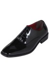 Bolano Style 2813 Black Patent Tuxedo Oxford