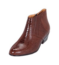 Bolano Style 450 Rust Belly Snake Print Boot