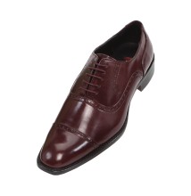 Bolano Style Ceri Burgundy Oxford Dress Shoe