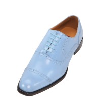 Bolano Style Ceri Light Blue Oxford Dress Shoe