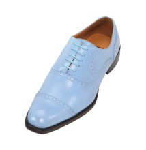 Bolano Style Ceri Light Blue Oxford Dress Shoe